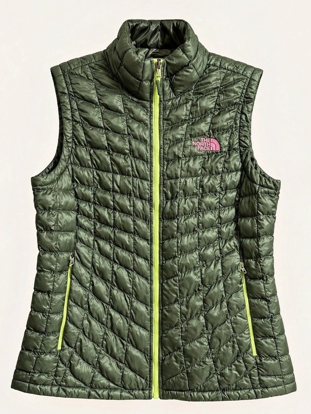 The North Face Women's ThermoBall Vest Green Medium